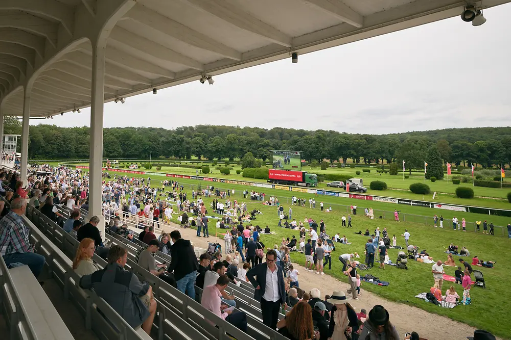 Pferderennbahn in Düsseldorf Grafenberg