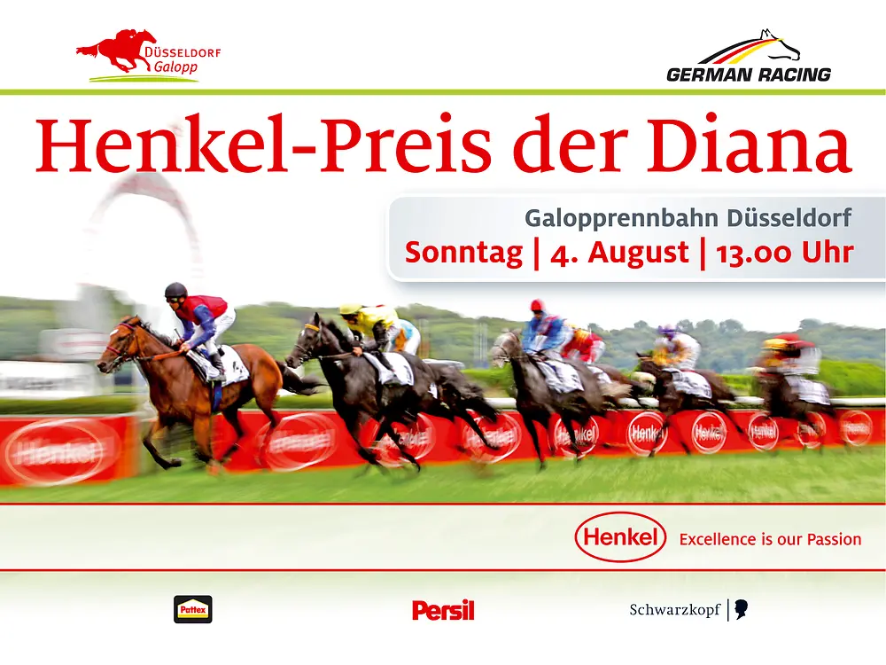 Plakat Henkel-Preis der Diana 2013
