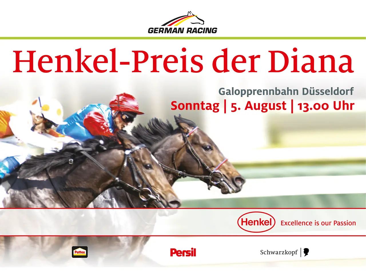 Plakat Henkel-Preis der Diana 2012