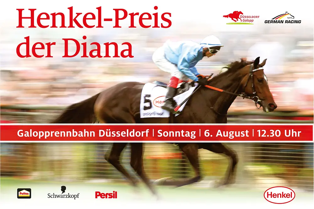 Henkel Stutenpreis auf der Galopprennbahn Düsseldorf 2017