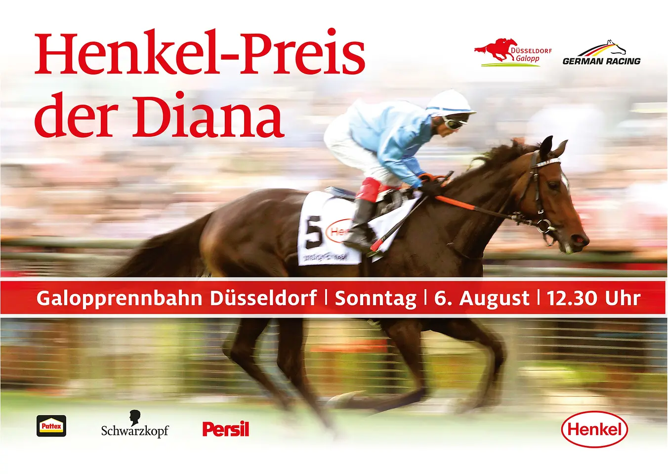 Henkel Stutenpreis auf der Galopprennbahn Düsseldorf 2017